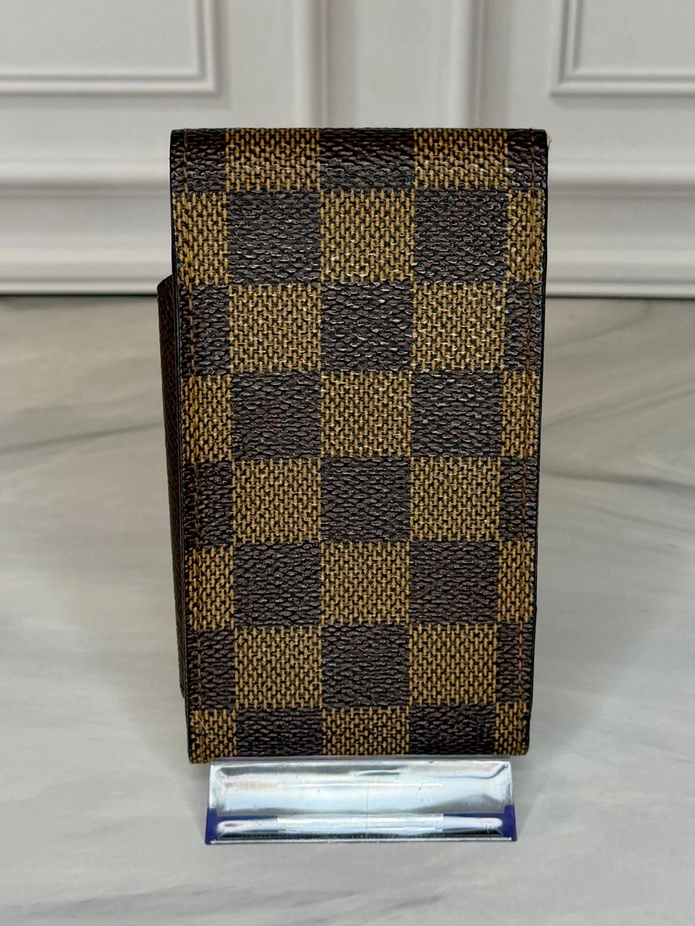 Louis Vuitton Damier Ebene Mini Case | LV Cosmetic Case | Lipstick & Accessories